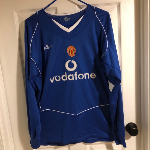 manchester united long sleeve shirt
